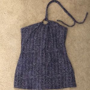 Banana republic tank ties around neck